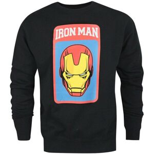 (X-Large) Marvel Sweatshirt (Mens Black) (X-Large) Marvel Sweatshirt (Mens Black)