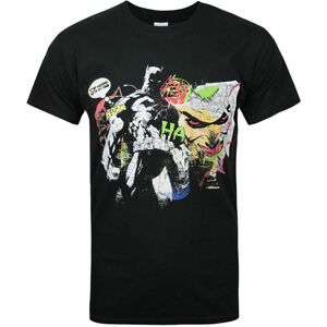 (Large) DC Comics Short Sleeved T-Shirt (Mens Black) (Large) DC Comics Short Sleeved T-Shirt (Mens Black)
