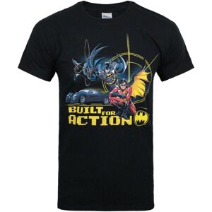 (Large) DC Comics Short Sleeved T-Shirt (Mens Black) (Large) DC Comics Short Sleeved T-Shirt (Mens Black)