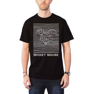 (L, Black) Mickey Mouse T Shirt Unknown Pleasures new Official Disney Mens Black (L, Black) Mickey Mouse T Shirt Unknown Pleasures new Official Disney Mens Black