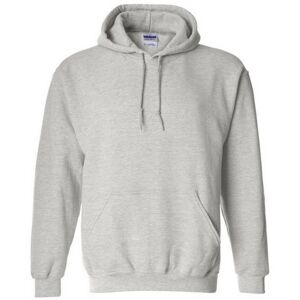(L, Ash) Gildan Heavy Blend Adult Unisex Hooded Sweatshirt / Hoodie (L, Ash) Gildan Heavy Blend Adult Unisex Hooded Sweatshirt / Hoodie