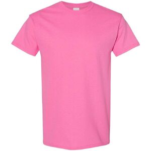 (S, Azalea) Gildan Mens Heavy Cotton Short Sleeve T-Shirt (Pack Of 5) (S, Azalea) Gildan Mens Heavy Cotton Short Sleeve T-Shirt (Pack Of 5)