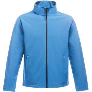 (2XL, French Blue/Navy) Regatta Standout Mens Ablaze Printable Softshell Jacket (2XL, French Blue/Navy) Regatta Standout Mens Ablaze Printable Softshell Jacket