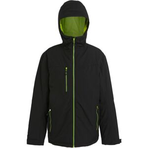Regatta Navigate Insulated Waterproof Jacket - Black/Lime Green - M - Jacket Regatta Navigate Insulated Waterproof Jacket - Black/Lime Green - M - Jacket