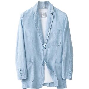 Unbranded (Light Blue, XL) Men's Linen Blazer Lightweight Jacket Coat Two Button Unbranded (Light Blue, XL) Men's Linen Blazer Lightweight Jacket Coat Two Button