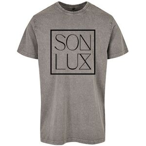 Gildan (M) Son Lux Son Lux Box Logo Acid Wash T-Shirt S Gildan (M) Son Lux Son Lux Box Logo Acid Wash T-Shirt S