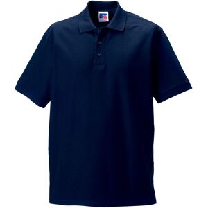 (M, French Navy) Russell Mens Ultimate Classic Cotton Polo Shirt (M, French Navy) Russell Mens Ultimate Classic Cotton Polo Shirt