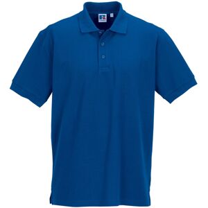 (XS, Bright Royal Blue) Russell Mens Ultimate Classic Cotton Polo Shirt (XS, Bright Royal Blue) Russell Mens Ultimate Classic Cotton Polo Shirt