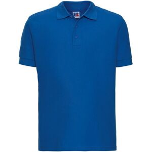 (S, Azure) Russell Mens Ultimate Classic Cotton Polo Shirt (S, Azure) Russell Mens Ultimate Classic Cotton Polo Shirt