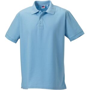 (XL, Sky) Russell Mens Ultimate Classic Cotton Polo Shirt (XL, Sky) Russell Mens Ultimate Classic Cotton Polo Shirt