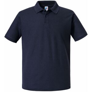 (M, French Navy) Russell Mens Authentic Pique Polo Shirt (M, French Navy) Russell Mens Authentic Pique Polo Shirt