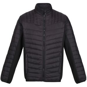 (XXL, Black) Regatta Mens Tourer Hybrid Padded Jacket (XXL, Black) Regatta Mens Tourer Hybrid Padded Jacket