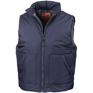 (M, Navy) Result Unisex Adult Fleece Lined Body Warmer (M, Navy) Result Unisex Adult Fleece Lined Body Warmer