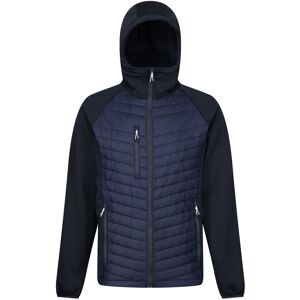 (3XL, Navy/Slate Grey) Regatta Mens Navigate Quilted Hybrid Jacket (3XL, Navy/Slate Grey) Regatta Mens Navigate Quilted Hybrid Jacket