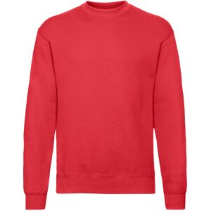 (L, Red) Fruit Of The Loom Mens Classic Drop Shoulder Sweatshirt (L, Red) Fruit Of The Loom Mens Classic Drop Shoulder Sweatshirt