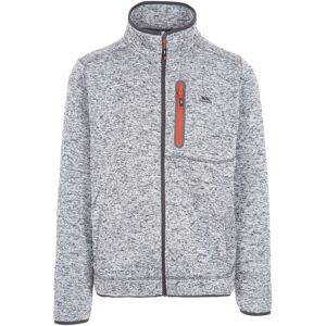 (S, Grey Marl) Trespass Mens Bingham Fleece Jacket (S, Grey Marl) Trespass Mens Bingham Fleece Jacket