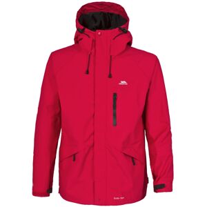 (M, Red) Trespass Mens Corvo Hooded Full Zip Waterproof Jacket/Coat (M, Red) Trespass Mens Corvo Hooded Full Zip Waterproof Jacket/Coat