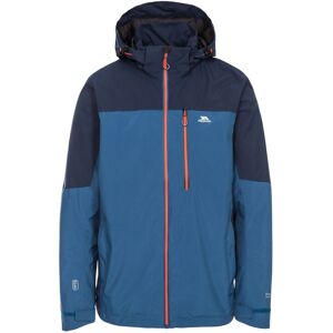 (XS, Indigo) Trespass Mens Tappin Hooded Waterproof Jacket (XS, Indigo) Trespass Mens Tappin Hooded Waterproof Jacket