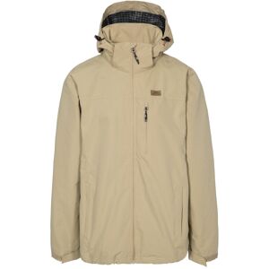 (XXS, Tan) Trespass Mens Weir Waterproof Jacket (XXS, Tan) Trespass Mens Weir Waterproof Jacket