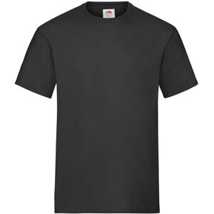 (S, Black) Fruit of the Loom Unisex Adult Heavy Cotton T-Shirt (S, Black) Fruit of the Loom Unisex Adult Heavy Cotton T-Shirt