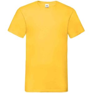 (L, Sunflower) Fruit of the Loom Mens Valueweight V Neck T-Shirt (L, Sunflower) Fruit of the Loom Mens Valueweight V Neck T-Shirt