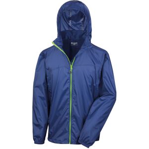 (M, Navy / Lime) Result Unisex HDi Quest Hydradri Lightweight Waterproof Jacket (M, Navy / Lime) Result Unisex HDi Quest Hydradri Lightweight Waterproof Jacket