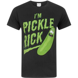 (M, Black/Green) Rick And Morty Mens I'm Pickle Rick Short-Sleeved T-Shirt (M, Black/Green) Rick And Morty Mens I'm Pickle Rick Short-Sleeved T-Shirt