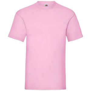 (L, Light Pink) Fruit of the Loom Mens Valueweight T-Shirt (L, Light Pink) Fruit of the Loom Mens Valueweight T-Shirt