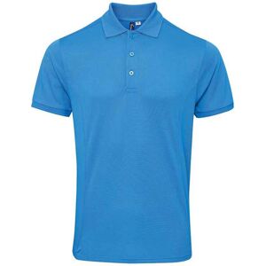 (S, Turquoise) Premier Mens Coolchecker Plus Piqu Polo Shirt (S, Turquoise) Premier Mens Coolchecker Plus Piqu Polo Shirt
