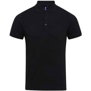 (4XL, Black) Premier Mens Coolchecker Plus Piqu Polo Shirt (4XL, Black) Premier Mens Coolchecker Plus Piqu Polo Shirt