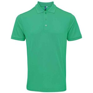 (4XL, Kelly Green) Premier Mens Coolchecker Plus Piqu Polo Shirt (4XL, Kelly Green) Premier Mens Coolchecker Plus Piqu Polo Shirt