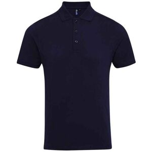 (M, Navy) Premier Mens Coolchecker Plus Piqu Polo Shirt (M, Navy) Premier Mens Coolchecker Plus Piqu Polo Shirt