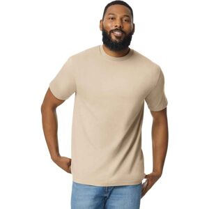 (S, Sand) Gildan Mens Cotton Lightweight T-Shirt (S, Sand) Gildan Mens Cotton Lightweight T-Shirt