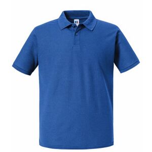 (M, Bright Royal) Russell Mens Authentic Eco Polo Shirt (M, Bright Royal) Russell Mens Authentic Eco Polo Shirt