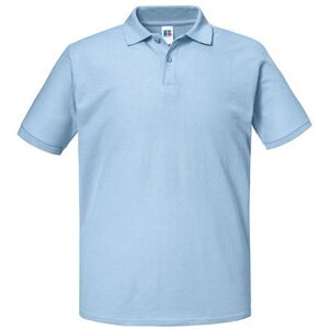 (XL, Sky) Russell Mens Authentic Eco Polo Shirt (XL, Sky) Russell Mens Authentic Eco Polo Shirt