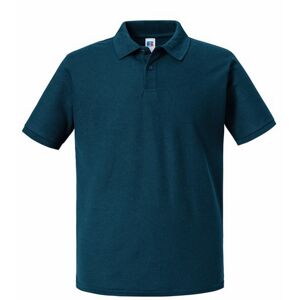 (XXL, Petrol Blue) Russell Mens Authentic Eco Polo Shirt (XXL, Petrol Blue) Russell Mens Authentic Eco Polo Shirt