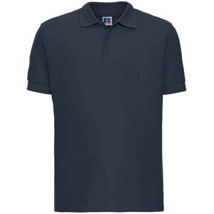 (XS, French Navy) Russell Mens Ultimate Cotton Pique Polo Shirt (XS, French Navy) Russell Mens Ultimate Cotton Pique Polo Shirt