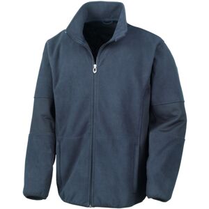 (L, Navy) Result Mens Osaka Combed Pile Soft Shell Jacket (L, Navy) Result Mens Osaka Combed Pile Soft Shell Jacket