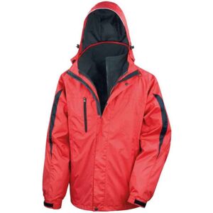 (XL, Red/Black) Result Mens Journey 3 in 1 Soft Shell Jacket (XL, Red/Black) Result Mens Journey 3 in 1 Soft Shell Jacket