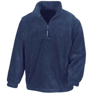 (XS, Navy) Result Adults Unisex Polartherm Zip Neck Fleece (XS, Navy) Result Adults Unisex Polartherm Zip Neck Fleece