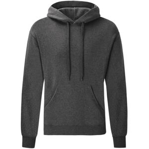 (M, Dark Heather Grey) Fruit of the Loom Mens Classic Heather Hoodie (M, Dark Heather Grey) Fruit of the Loom Mens Classic Heather Hoodie