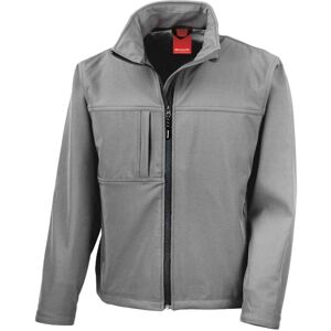 (4XL, Workguard Grey) Result Mens Classic Soft Shell Jacket (4XL, Workguard Grey) Result Mens Classic Soft Shell Jacket