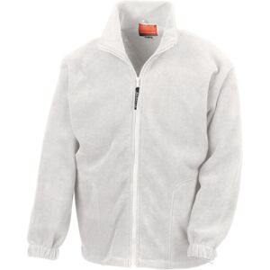 (XXL, White) Result Unisex Adult Polartherm Fleece Jacket (XXL, White) Result Unisex Adult Polartherm Fleece Jacket