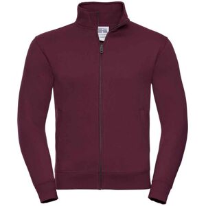 (XL, Burgundy) Russell Mens Authentic Sweat Jacket (XL, Burgundy) Russell Mens Authentic Sweat Jacket