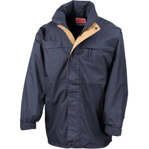 (S, Navy/Sand) Result Mens Midweight Multi-Functional Waterproof Jacket (S, Navy/Sand) Result Mens Midweight Multi-Functional Waterproof Jacket