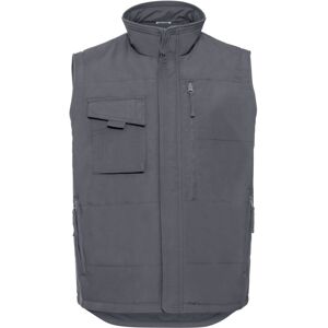 (XS, Convoy Grey) Russell Mens Heavy Duty Gilet (XS, Convoy Grey) Russell Mens Heavy Duty Gilet