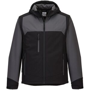 Portwest Mens KX3 Contrast Hooded Soft Shell Jacket Portwest Mens KX3 Contrast Hooded Soft Shell Jacket