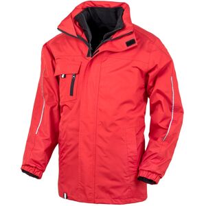 (4XL, Red) Result Core Mens Printable 3-In-1 Transit Jacket (4XL, Red) Result Core Mens Printable 3-In-1 Transit Jacket