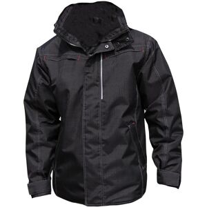 (XXL, Black) Result Mens Waterproof Denim Textured Rugged Jacket (XXL, Black) Result Mens Waterproof Denim Textured Rugged Jacket