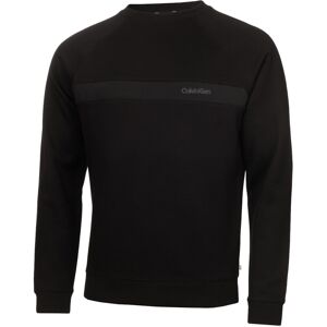 (XXL, Black) Calvin Klein Mens Hyper Tech Stretch fabric Cotton Blend Sweater (XXL, Black) Calvin Klein Mens Hyper Tech Stretch fabric Cotton Blend Sweater